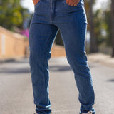 Ultra Stretch Slim Jeans - Sea Blue