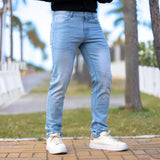 Ultra Stretch Slim Jeans - Vintage Blue