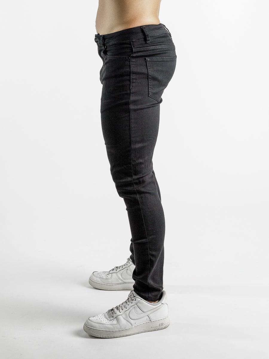 Active Skinny Fit Jeans - Black - Kojo Fit