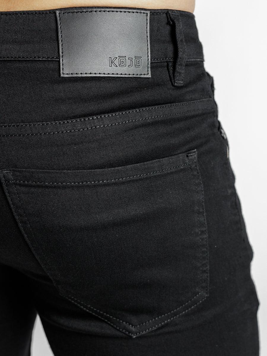 Active Skinny Fit Jeans - Black - Kojo Fit