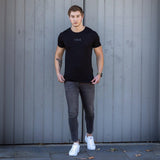 Active Tapered Slim Fit Jeans - Grau