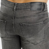 Active Tapered Slim Fit Jeans - Grey