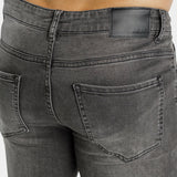 Active Tapered Slim Fit Jeans - Grau
