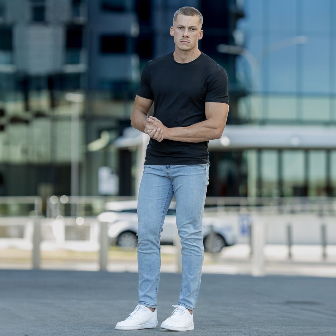 Mens Stretch Essentials Comfortable Jeans Shop Online