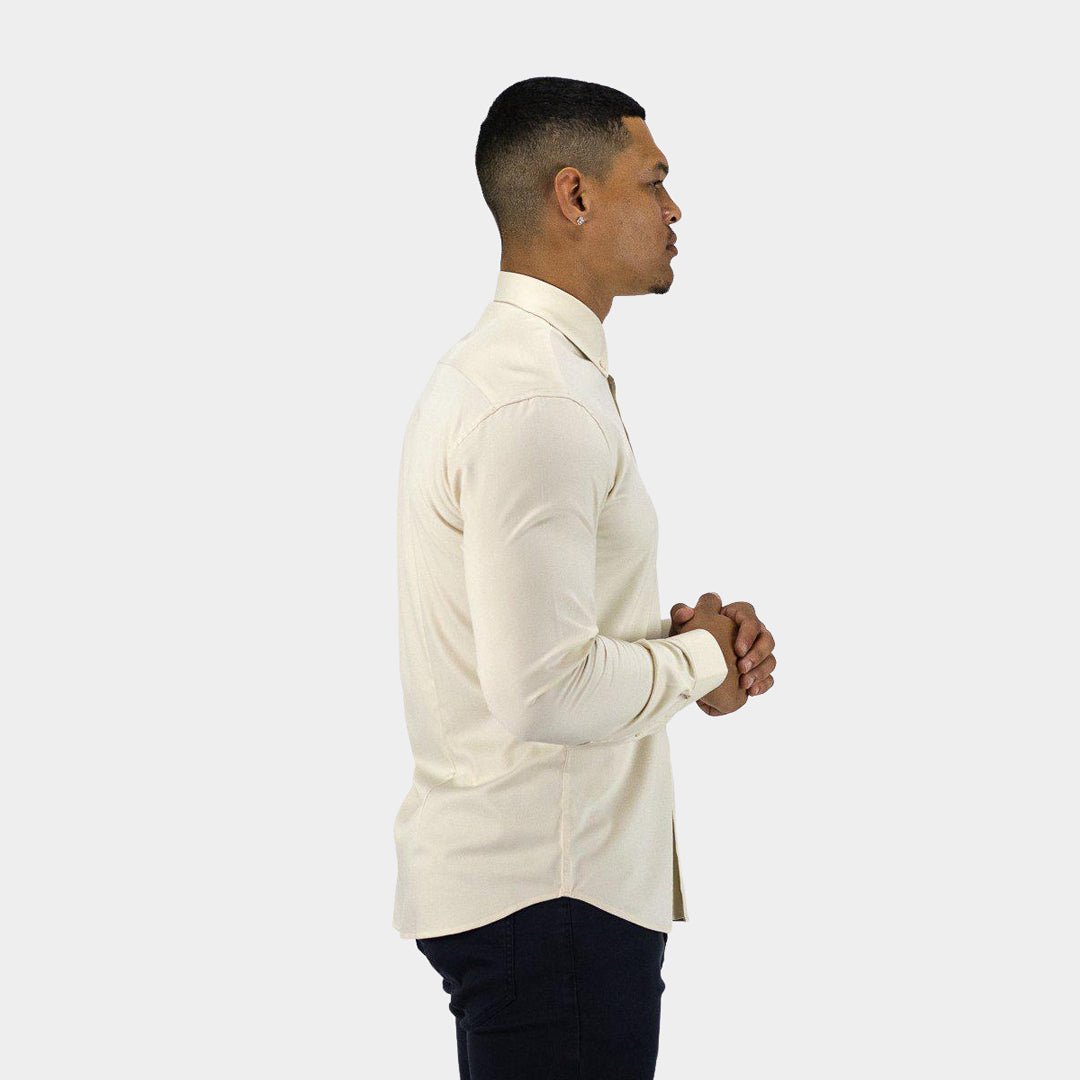 Mens Button Down Shirt For Muscular Build