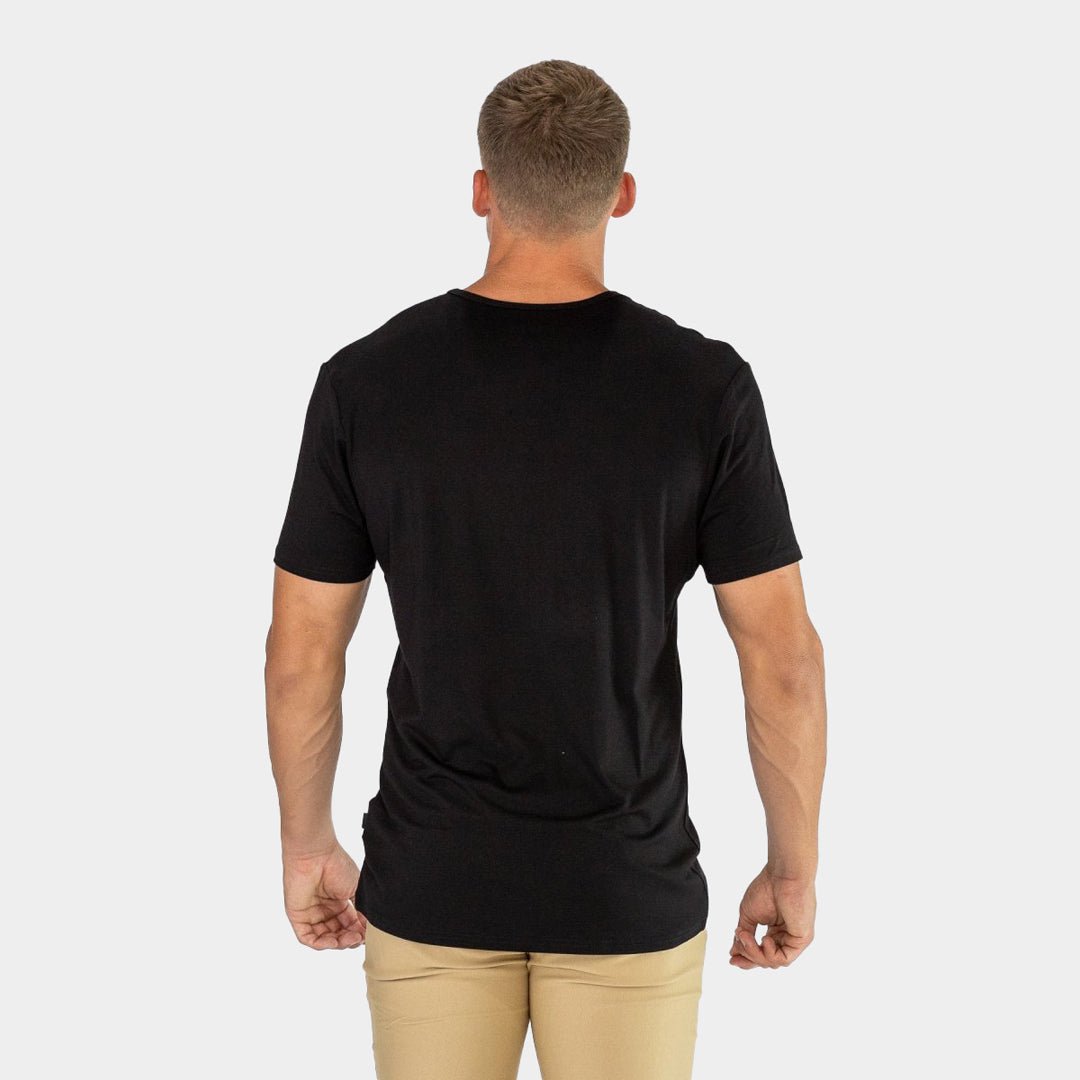 Mens Essential Bamboo T-Shirt Tapered Fit
