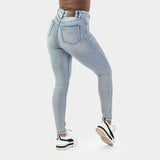 Impact High Waist T4X Skinny Jeans - Vintage Blue