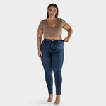 Womens Stretch Waist Jeans