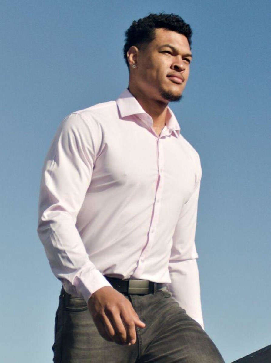 Performance Bamboo Dress Shirt - Pink - Kojo Fit