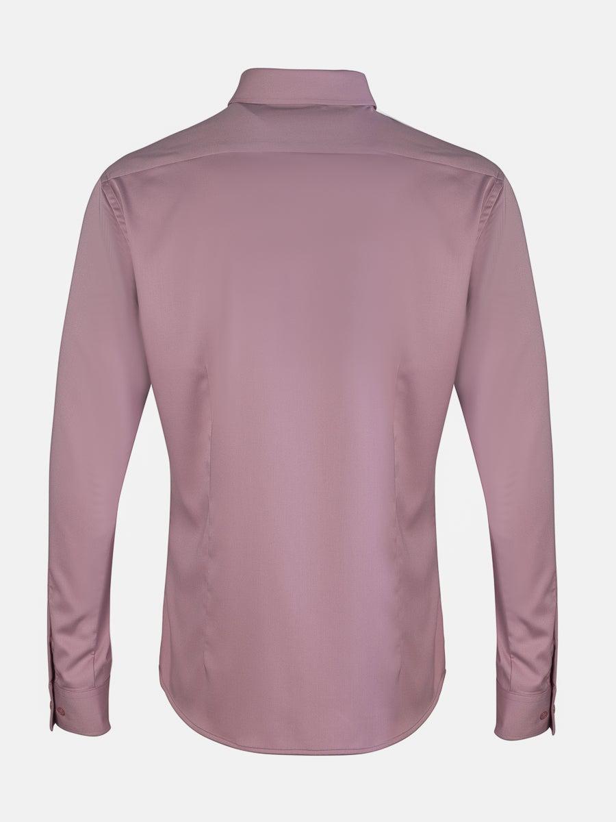 Return Sale - Bamboo Satin Stretch Shirt - Dusk - Kojo Fit