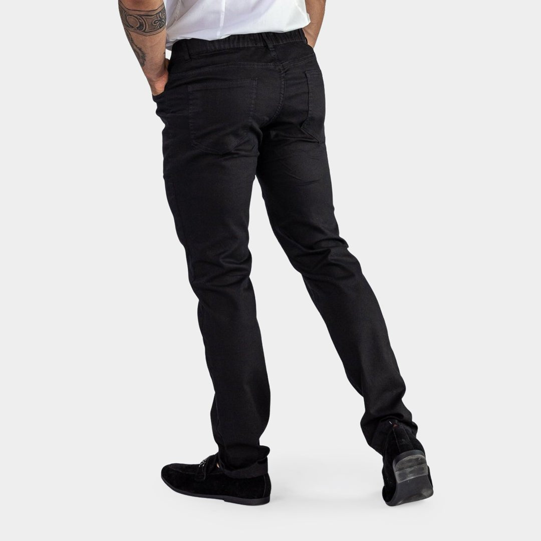 Mens Black Chinos for thick legs