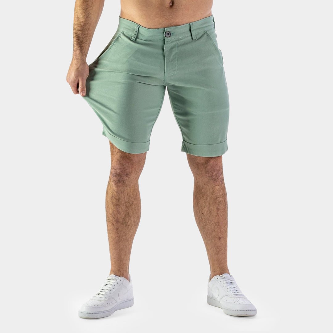 Stretch Mens Chino Shorts For Big Buys