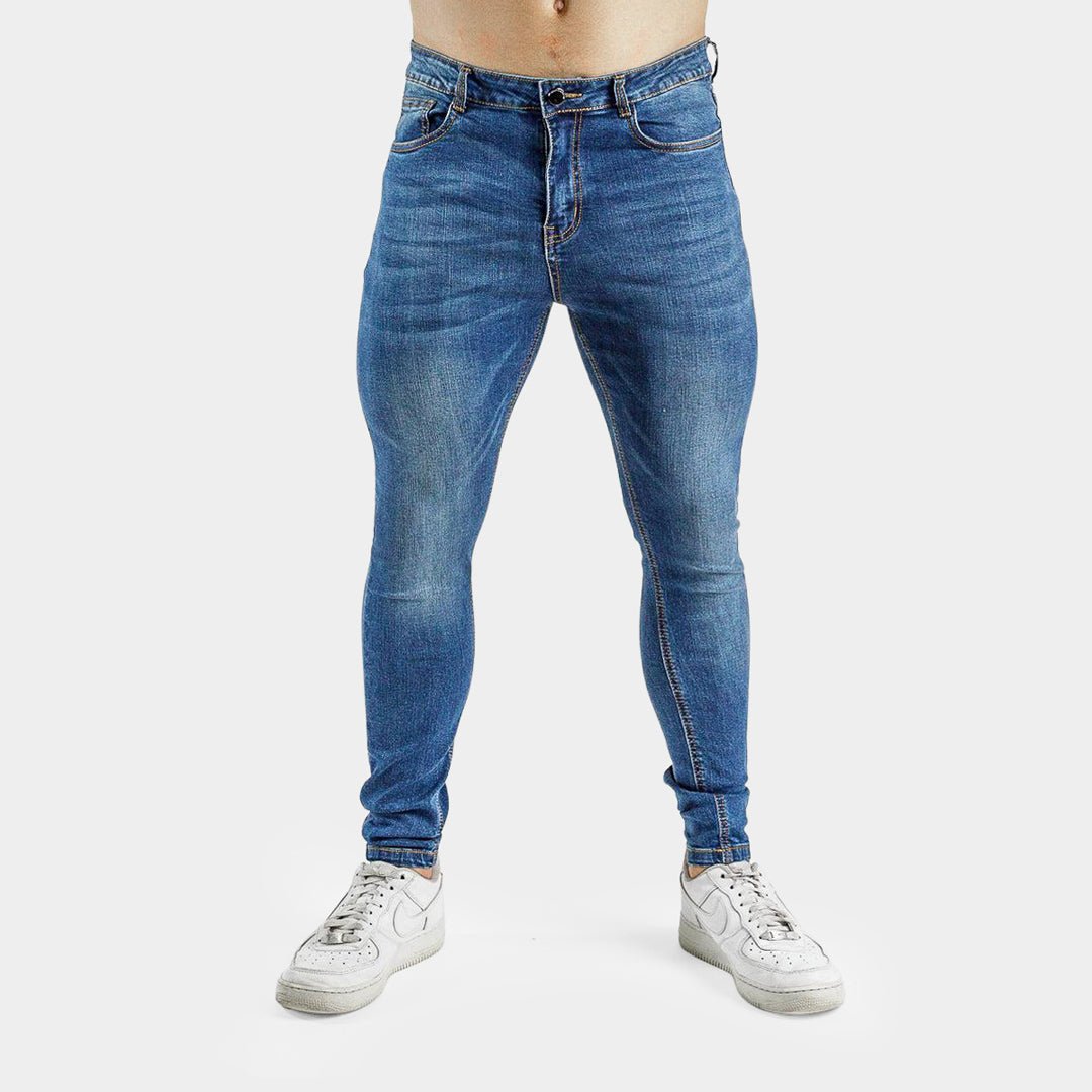 Shop mens blue skinny fit jeans online australia