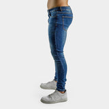 Ultra Stretch Jeans - Skinny Fit - Indigo Fade