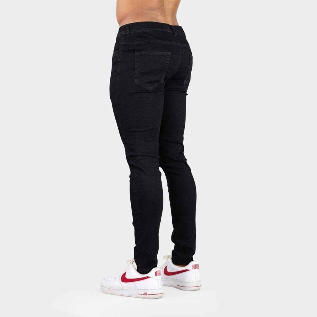 Best Black Muscle Fit Jeans Shop Online